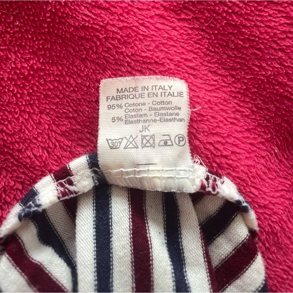 VGUC, Brandy Melville Striped Spaghetti Strap V Neck Soft Cotton Tank Top OS - Picture 6 of 6